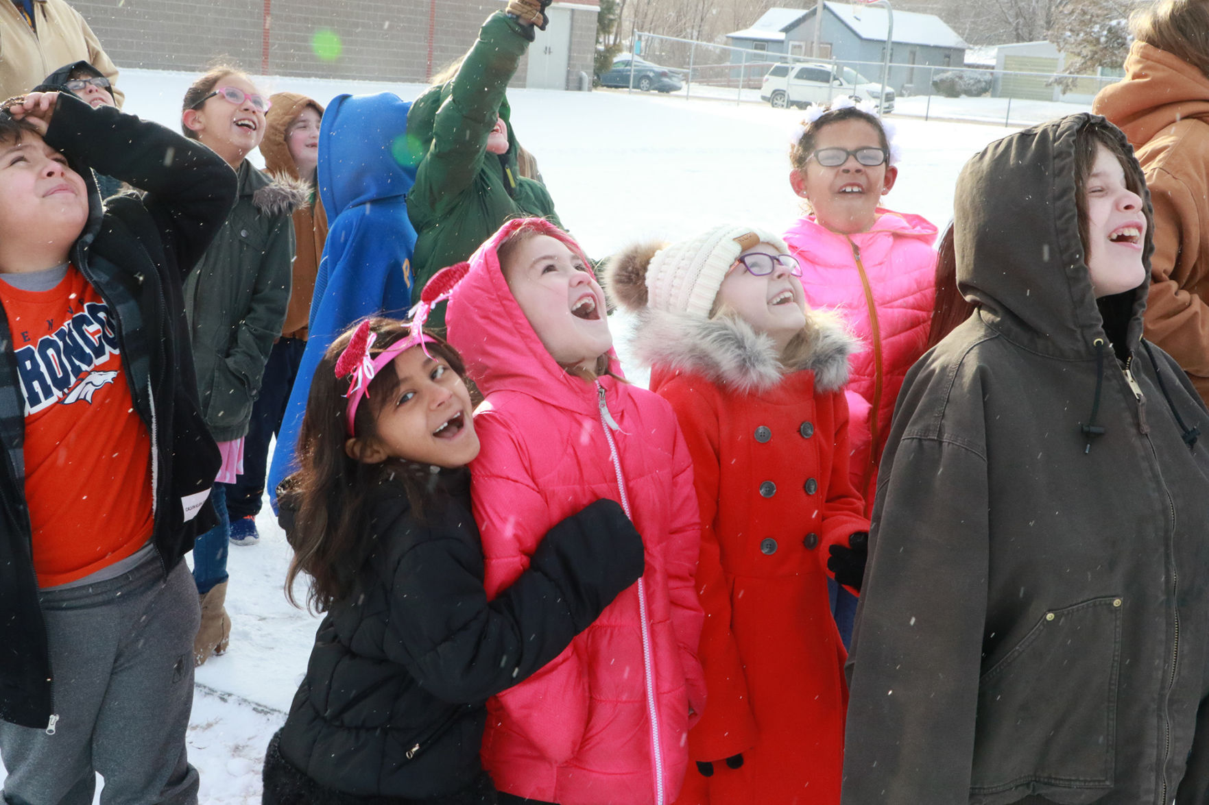 PHOTOS: Weather balloon launch at Lincoln Elementary